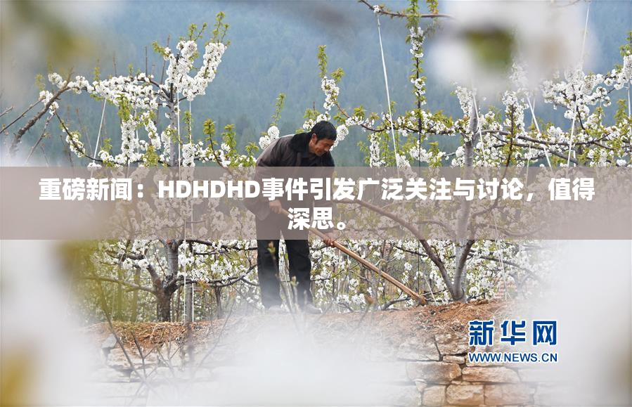 重磅新闻：HDHDHD事件引发广泛关注与讨论，值得深思。
