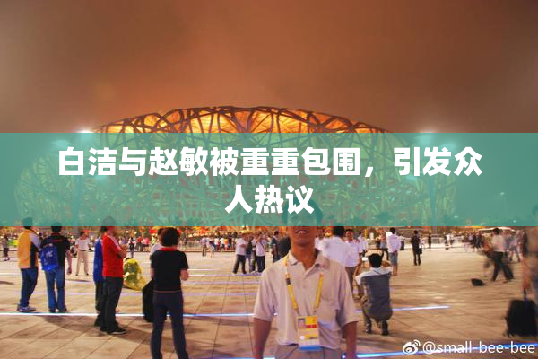 白洁与赵敏被重重包围，引发众人热议