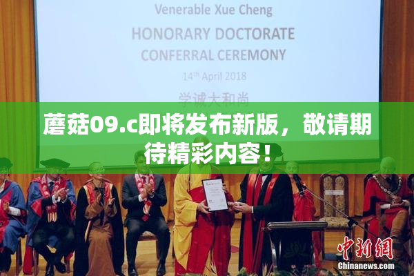 蘑菇09.c即将发布新版，敬请期待精彩内容！