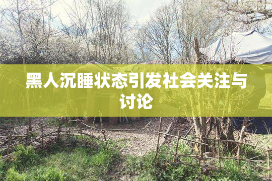 黑人沉睡状态引发社会关注与讨论