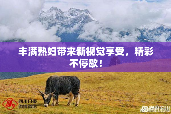 丰满熟妇带来新视觉享受，精彩不停歇！