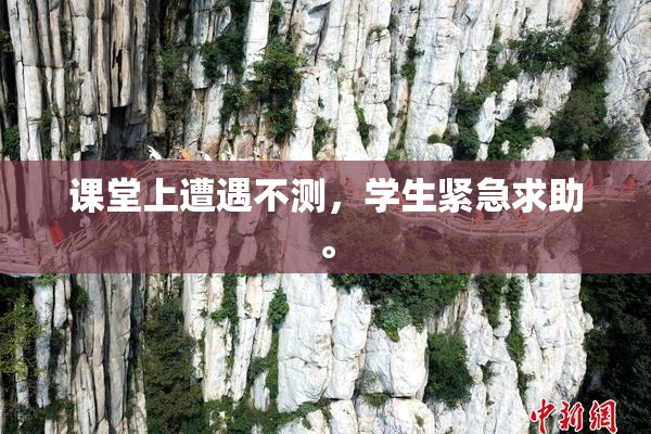 课堂上遭遇不测，学生紧急求助。