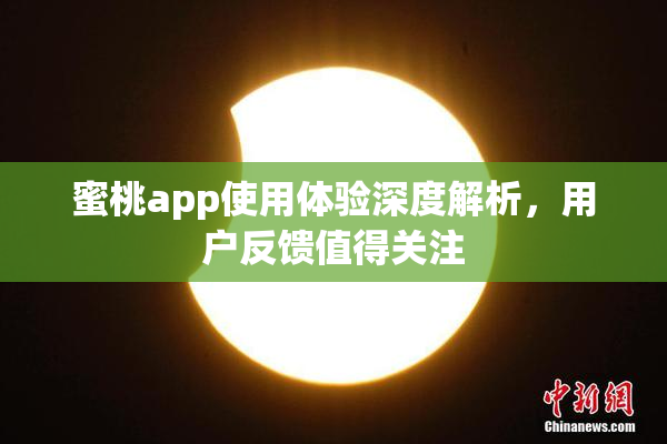 蜜桃app使用体验深度解析，用户反馈值得关注