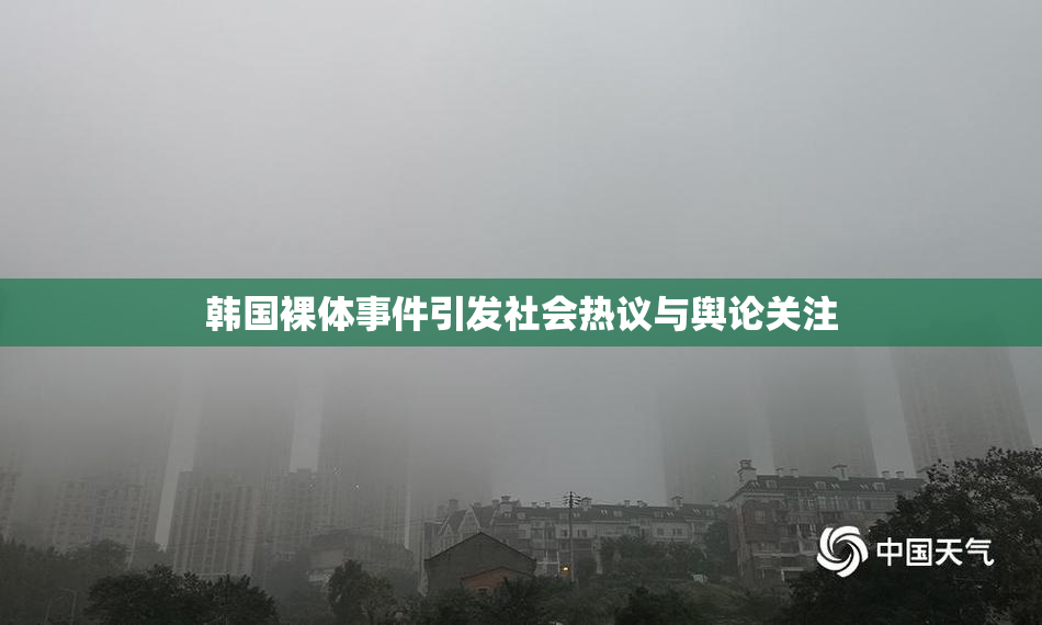 韩国裸体事件引发社会热议与舆论关注