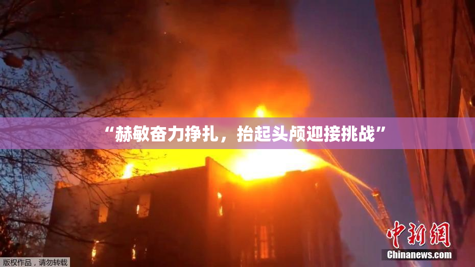 “赫敏奋力挣扎，抬起头颅迎接挑战”