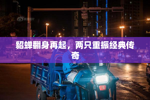 貂蝉翻身再起，两只重振经典传奇
