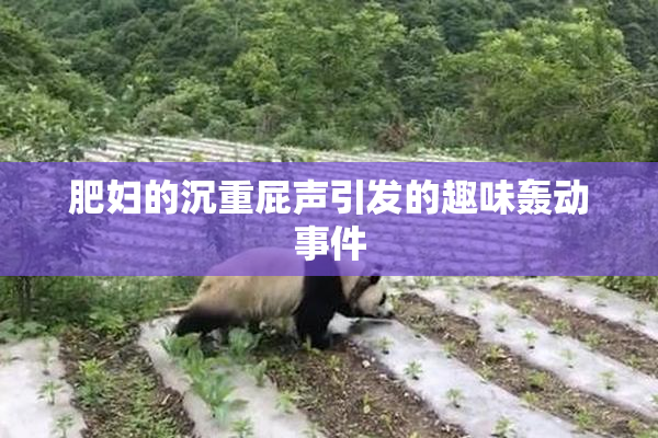 肥妇的沉重屁声引发的趣味轰动事件