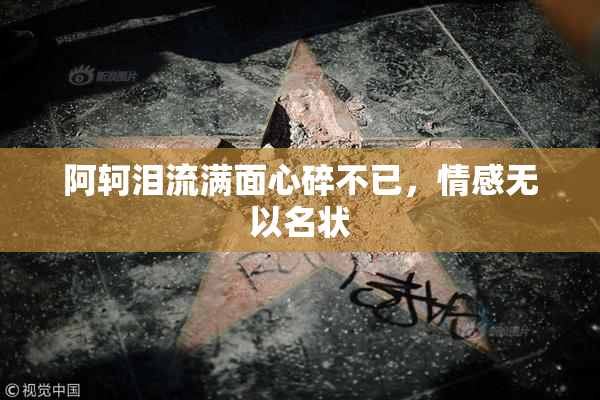 阿轲泪流满面心碎不已，情感无以名状