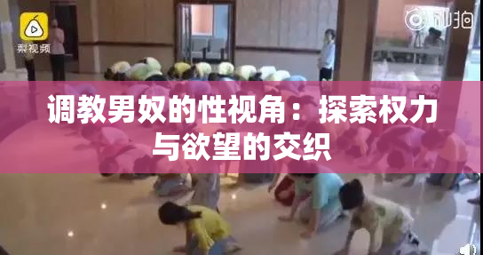 调教男奴的性视角：探索权力与欲望的交织