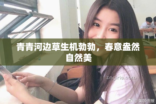 青青河边草生机勃勃，春意盎然自然美