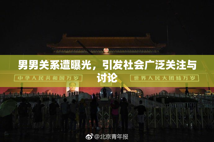 男男关系遭曝光，引发社会广泛关注与讨论