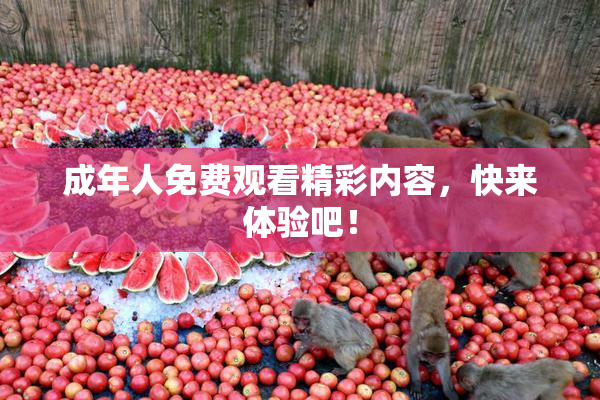 成年人免费观看精彩内容，快来体验吧！