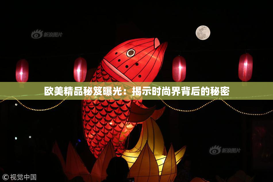 欧美精品秘笈曝光：揭示时尚界背后的秘密