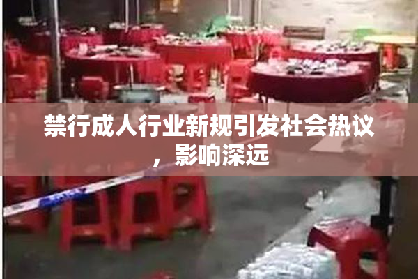 禁行成人行业新规引发社会热议，影响深远