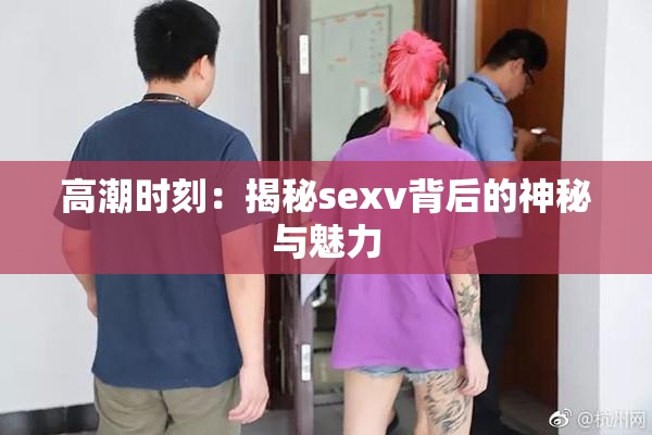 高潮时刻：揭秘sexv背后的神秘与魅力