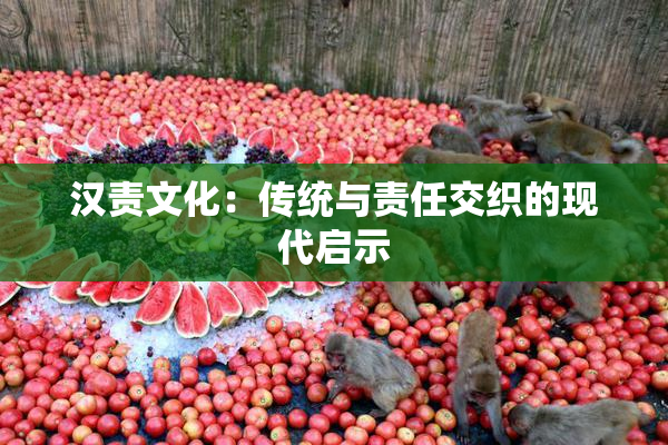 汉责文化：传统与责任交织的现代启示