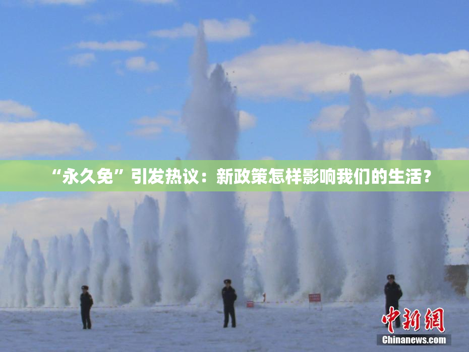“永久免”引发热议：新政策怎样影响我们的生活？