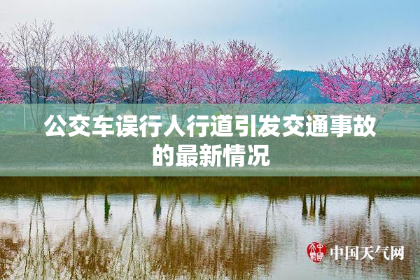 公交车误行人行道引发交通事故的最新情况