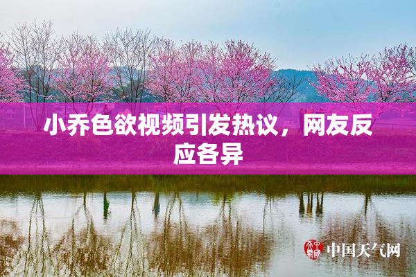 小乔色欲视频引发热议，网友反应各异