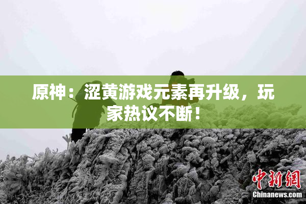 原神：涩黄游戏元素再升级，玩家热议不断！