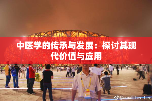 中医学的传承与发展：探讨其现代价值与应用