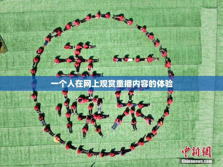 一个人在网上观赏重播内容的体验