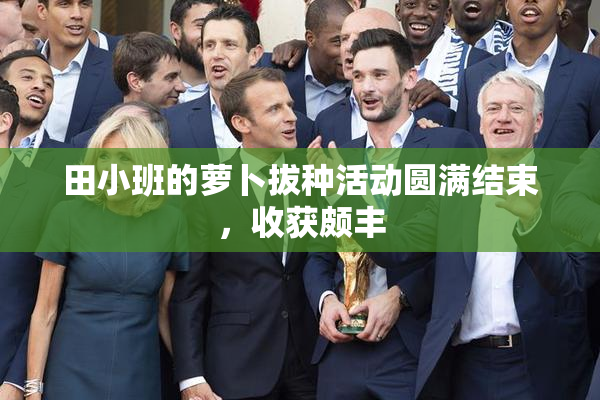 田小班的萝卜拔种活动圆满结束，收获颇丰