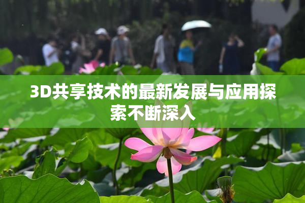3D共享技术的最新发展与应用探索不断深入