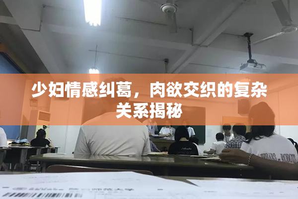 少妇情感纠葛，肉欲交织的复杂关系揭秘
