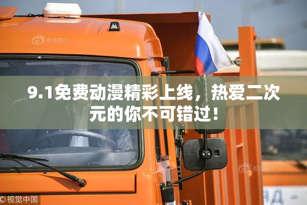 9.1免费动漫精彩上线，热爱二次元的你不可错过！