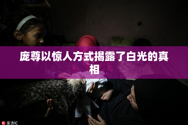 庞尊以惊人方式揭露了白光的真相