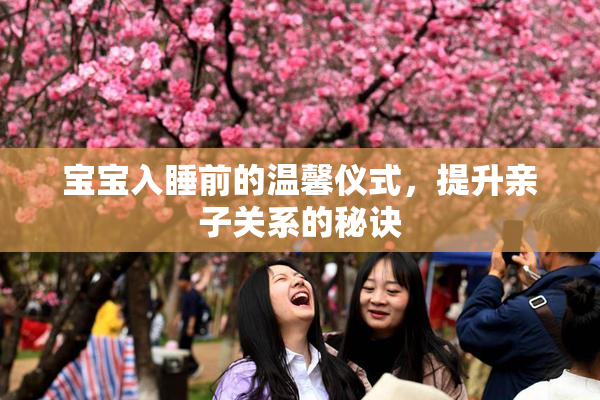 宝宝入睡前的温馨仪式，提升亲子关系的秘诀