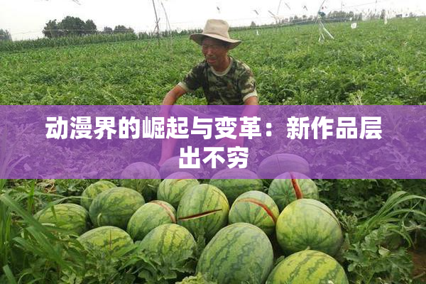 动漫界的崛起与变革：新作品层出不穷