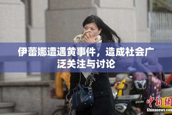 伊蕾娜遭遇黄事件，造成社会广泛关注与讨论