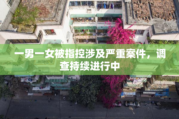 一男一女被指控涉及严重案件，调查持续进行中