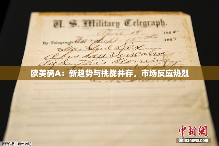 欧美码A：新趋势与挑战并存，市场反应热烈