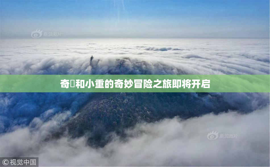 奇犽和小重的奇妙冒险之旅即将开启