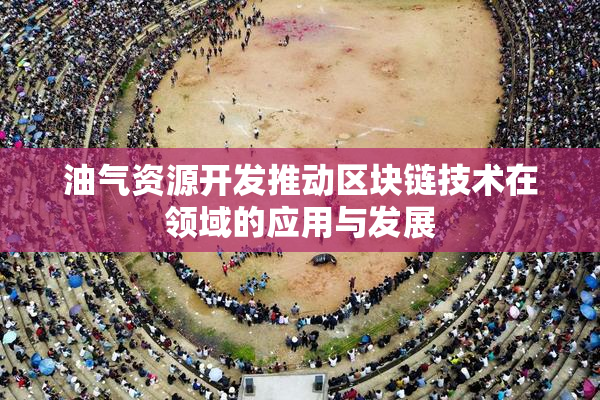 油气资源开发推动区块链技术在领域的应用与发展