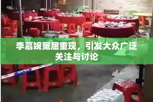 李慕婉冤屈重现，引发大众广泛关注与讨论