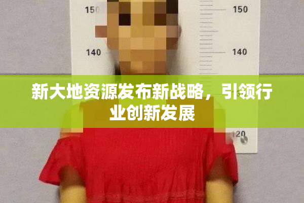 新大地资源发布新战略，引领行业创新发展