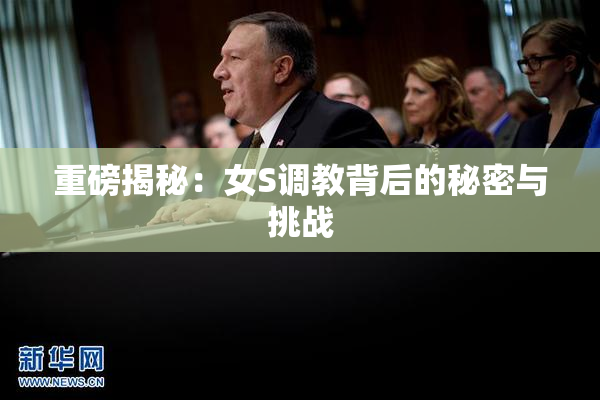 重磅揭秘：女S调教背后的秘密与挑战