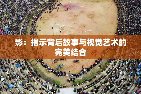 影：揭示背后故事与视觉艺术的完美结合