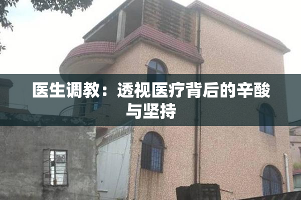 医生调教：透视医疗背后的辛酸与坚持