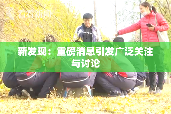 新发现：重磅消息引发广泛关注与讨论