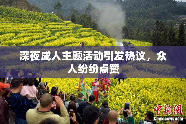 深夜成人主题活动引发热议，众人纷纷点赞