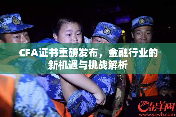 CFA证书重磅发布，金融行业的新机遇与挑战解析