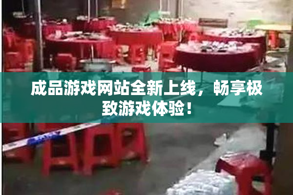 成品游戏网站全新上线，畅享极致游戏体验！