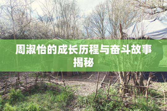 周淑怡的成长历程与奋斗故事揭秘