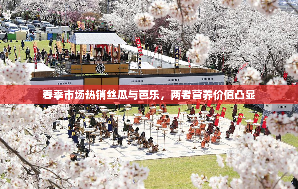 春季市场热销丝瓜与芭乐，两者营养价值凸显