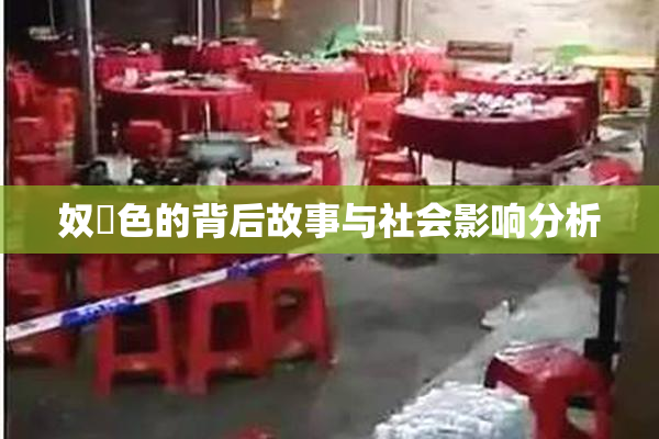 奴隷色的背后故事与社会影响分析